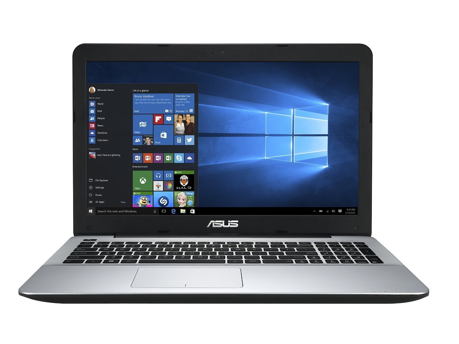 Asus X555UB Laptop Full HD de 15,6 polegadas (6ª geração Intel